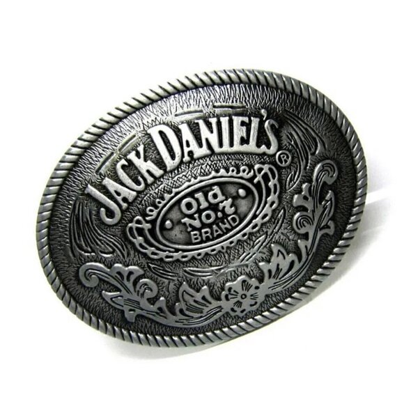 Whiskey Jack Daniel's Rocker Belt Buckle - Picture 6 of 7